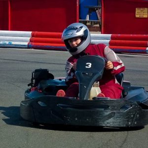 Go go-karting at Chequered Flag