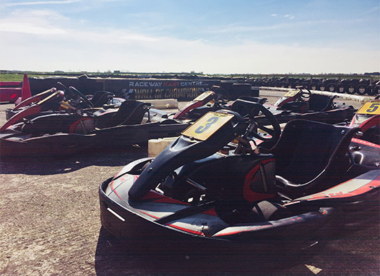Things to do in Gainsborough: go-karting at Raceway Kart Centre