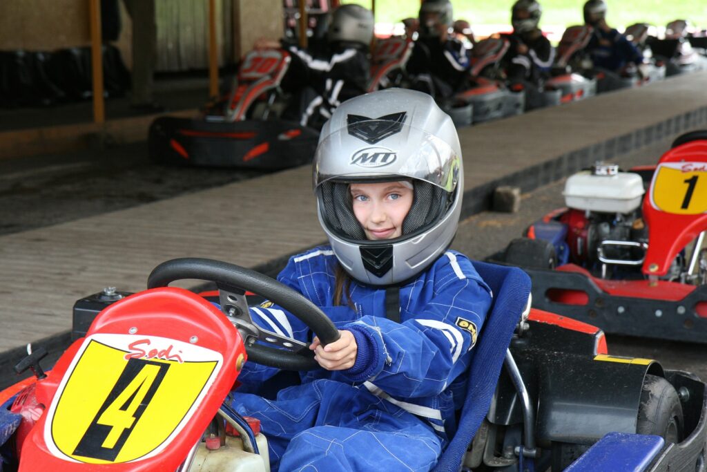 go karting children